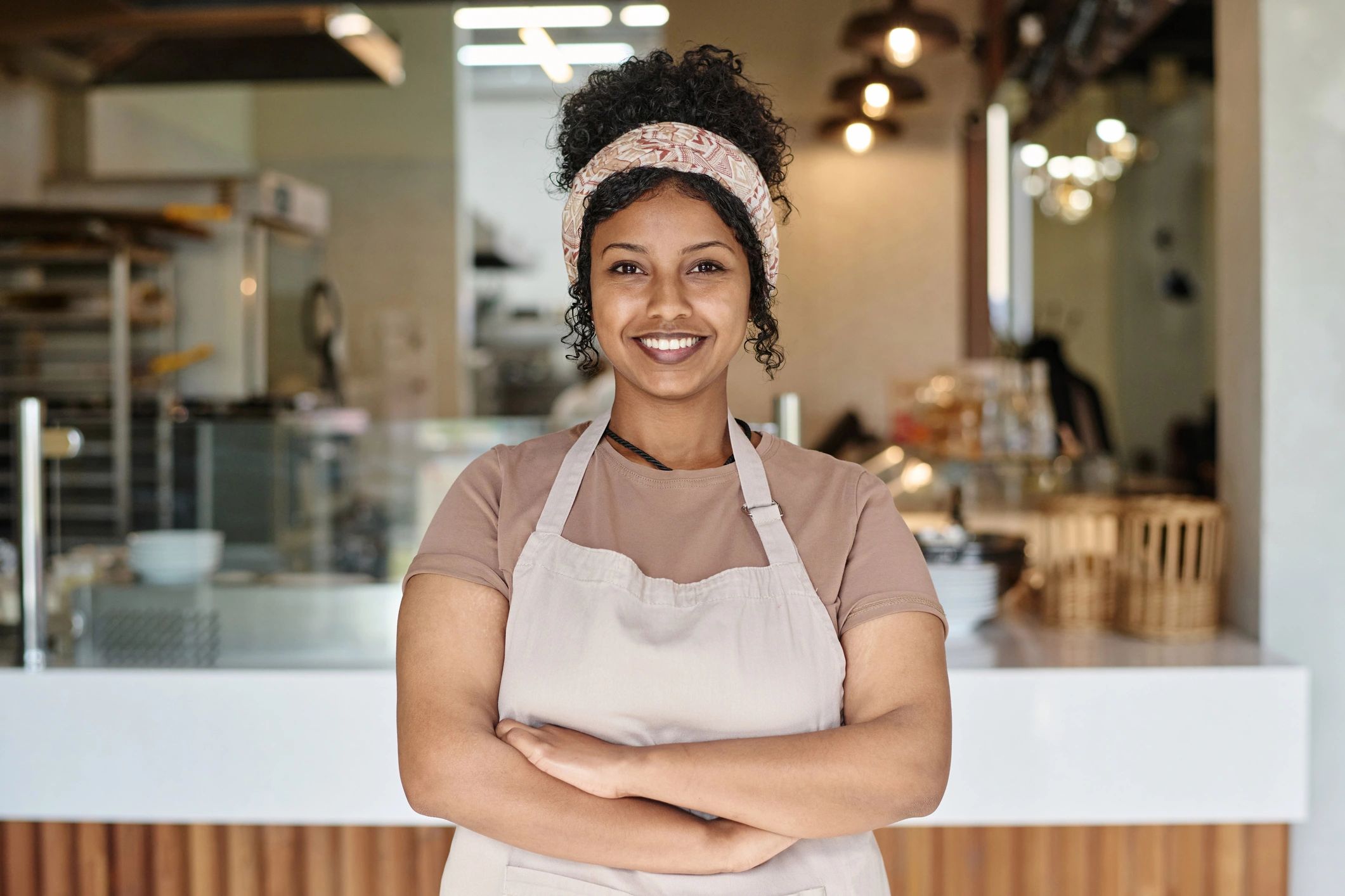 Bakery worker representing a food business partner